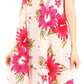 Sakkas Clara Women's Casual Summer Sleeveless Sundress Loose Floral Print Dress