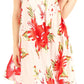 Sakkas Clara Women's Casual Summer Sleeveless Sundress Loose Floral Print Dress
