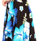 Sakkas Hamisi Women's Tube Spaghetti Strap Floral Print Summer Casual Short Dress