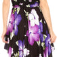 Sakkas Hamisi Women's Tube Spaghetti Strap Floral Print Summer Casual Short Dress