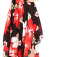 Sakkas Hamisi Women's Tube Spaghetti Strap Floral Print Summer Casual Short Dress