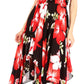 Sakkas Hamisi Women's Tube Spaghetti Strap Floral Print Summer Casual Short Dress