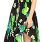 Sakkas Hamisi Women's Tube Spaghetti Strap Floral Print Summer Casual Short Dress