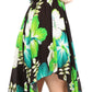 Sakkas Hamisi Women's Tube Spaghetti Strap Floral Print Summer Casual Short Dress