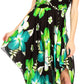 Sakkas Hamisi Women's Tube Spaghetti Strap Floral Print Summer Casual Short Dress