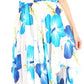 Sakkas Hamisi Women's Tube Spaghetti Strap Floral Print Summer Casual Short Dress