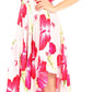Sakkas Hamisi Women's Tube Spaghetti Strap Floral Print Summer Casual Short Dress