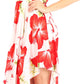 Sakkas Hamisi Women's Tube Spaghetti Strap Floral Print Summer Casual Short Dress