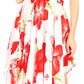 Sakkas Hamisi Women's Tube Spaghetti Strap Floral Print Summer Casual Short Dress