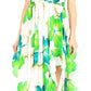 Sakkas Hamisi Women's Tube Spaghetti Strap Floral Print Summer Casual Short Dress
