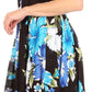 Sakkas Kiera Women's Tube Spaghetti Strap Floral Print Summer Casual Short Dress