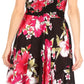 Sakkas Kiera Women's Tube Spaghetti Strap Floral Print Summer Casual Short Dress