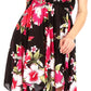 Sakkas Kiera Women's Tube Spaghetti Strap Floral Print Summer Casual Short Dress