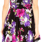 Sakkas Kiera Women's Tube Spaghetti Strap Floral Print Summer Casual Short Dress