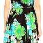 Sakkas Kiera Women's Tube Spaghetti Strap Floral Print Summer Casual Short Dress
