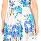 Sakkas Kiera Women's Tube Spaghetti Strap Floral Print Summer Casual Short Dress
