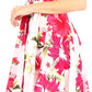 Sakkas Kiera Women's Tube Spaghetti Strap Floral Print Summer Casual Short Dress