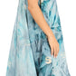 Sakkas Magy Women's Casual Summer Sleeveless Loose Tank Dress Tie-dye Floral Print