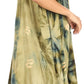 Sakkas Magy Women's Casual Summer Sleeveless Loose Tank Dress Tie-dye Floral Print