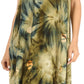 Sakkas Magy Women's Casual Summer Sleeveless Loose Tank Dress Tie-dye Floral Print