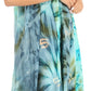 Sakkas Magy Women's Casual Summer Sleeveless Loose Tank Dress Tie-dye Floral Print
