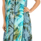 Sakkas Magy Women's Casual Summer Sleeveless Loose Tank Dress Tie-dye Floral Print