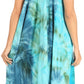 Sakkas Magy Women's Casual Summer Sleeveless Loose Tank Dress Tie-dye Floral Print