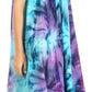 Sakkas Magy Women's Casual Summer Sleeveless Loose Tank Dress Tie-dye Floral Print