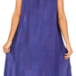 Sakkas Tinna Women's Casual Sleeveless Tank Flare Midi Boho Print Dress Cover-up