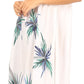 Sakkas Tinna Women's Casual Sleeveless Tank Flare Midi Boho Print Dress Cover-up