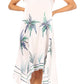 Sakkas Tinna Women's Casual Sleeveless Tank Flare Midi Boho Print Dress Cover-up