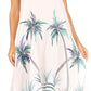 Sakkas Tinna Women's Casual Sleeveless Tank Flare Midi Boho Print Dress Cover-up