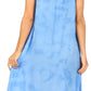 Sakkas Tinna Women's Casual Sleeveless Tank Flare Midi Boho Print Dress Cover-up