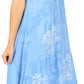 Sakkas Tinna Women's Casual Sleeveless Tank Flare Midi Boho Print Dress Cover-up