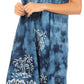 Sakkas Tinna Women's Casual Sleeveless Tank Flare Midi Boho Print Dress Cover-up