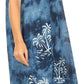 Sakkas Tinna Women's Casual Sleeveless Tank Flare Midi Boho Print Dress Cover-up
