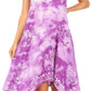 Sakkas Tinna Women's Casual Sleeveless Tank Flare Midi Boho Print Dress Cover-up