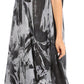 Sakkas Arema Women's Casual Summer Sleeveless Caftan Maxi Tent Dress Batik Loose