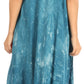 Sakkas Arema Women's Casual Summer Sleeveless Caftan Maxi Tent Dress Batik Loose