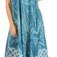 Sakkas Arema Women's Casual Summer Sleeveless Caftan Maxi Tent Dress Batik Loose