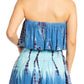 Boho Summer Women's Sun Dress with Smock Elastic and Strapless Design - Sakkas Tami