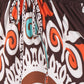 Ethnic Tribal Print V-Neck Cap Sleeve Empire Waist Long / Maxi Dress