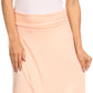 Sakkas Soft Jersey Feel Solid Color Strapless High Low Dress / Skirt
