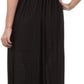 Sakkas Big Flower Graphic Print V-neck Cap Sleeve Empire Waist Long Dress