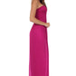 Sakkas Soft Jersey Feel Solid Color Smocked Bodice String Halter Long Dress