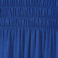 Sakkas Soft Jersey Feel Solid Color Smocked Bodice String Halter Long Dress