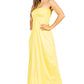 Sakkas Soft Jersey Feel Solid Color Smocked Bodice String Halter Long Dress
