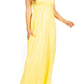 Sakkas Soft Jersey Feel Solid Color Smocked Bodice String Halter Long Dress