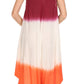 Sakkas Mia Butterfly Color Block Caftan Dress