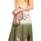 Sakkas Mia Butterfly Color Block Caftan Dress